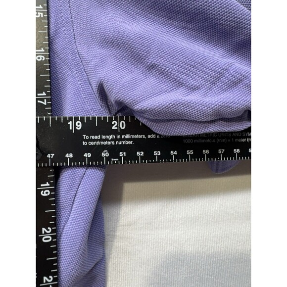 Brooks Brothers Purple Short Sleeve Polo Shirt Golden Fleece Men’s Size Medium - Picture 6 of 7